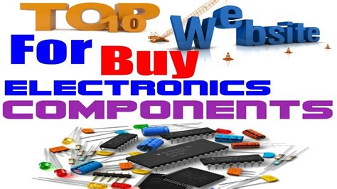 What are the best websites to buy electronics components, big and small.